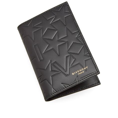 givenchy star embossed leather cardholder|2010.